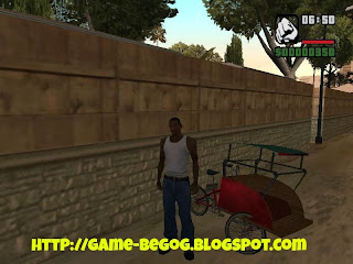 Mod Becak GTA San Andreas Indonesia