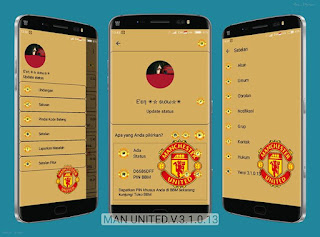 Download BBM Mod Manchester United v3.1.0.13 Apk Terbaru