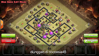 Base Clash of Clans TH8 Terkuat 3