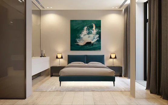 bedroom simple and elegant