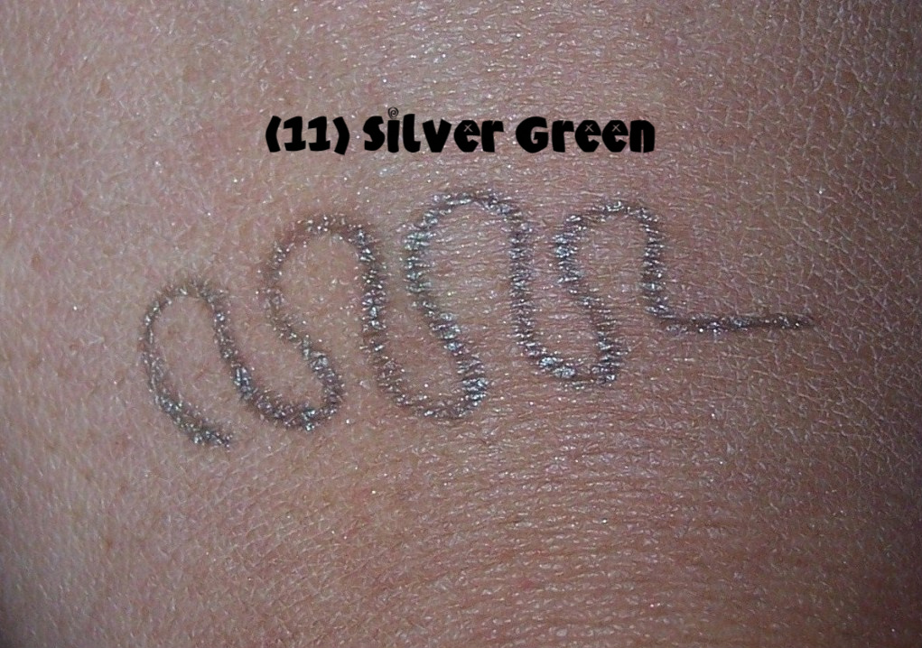 Swatches Of Green. Swatch = Silver Green (11)
