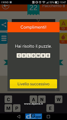 Mega Quiz soluzione pacchetto 8 livelli 22-60