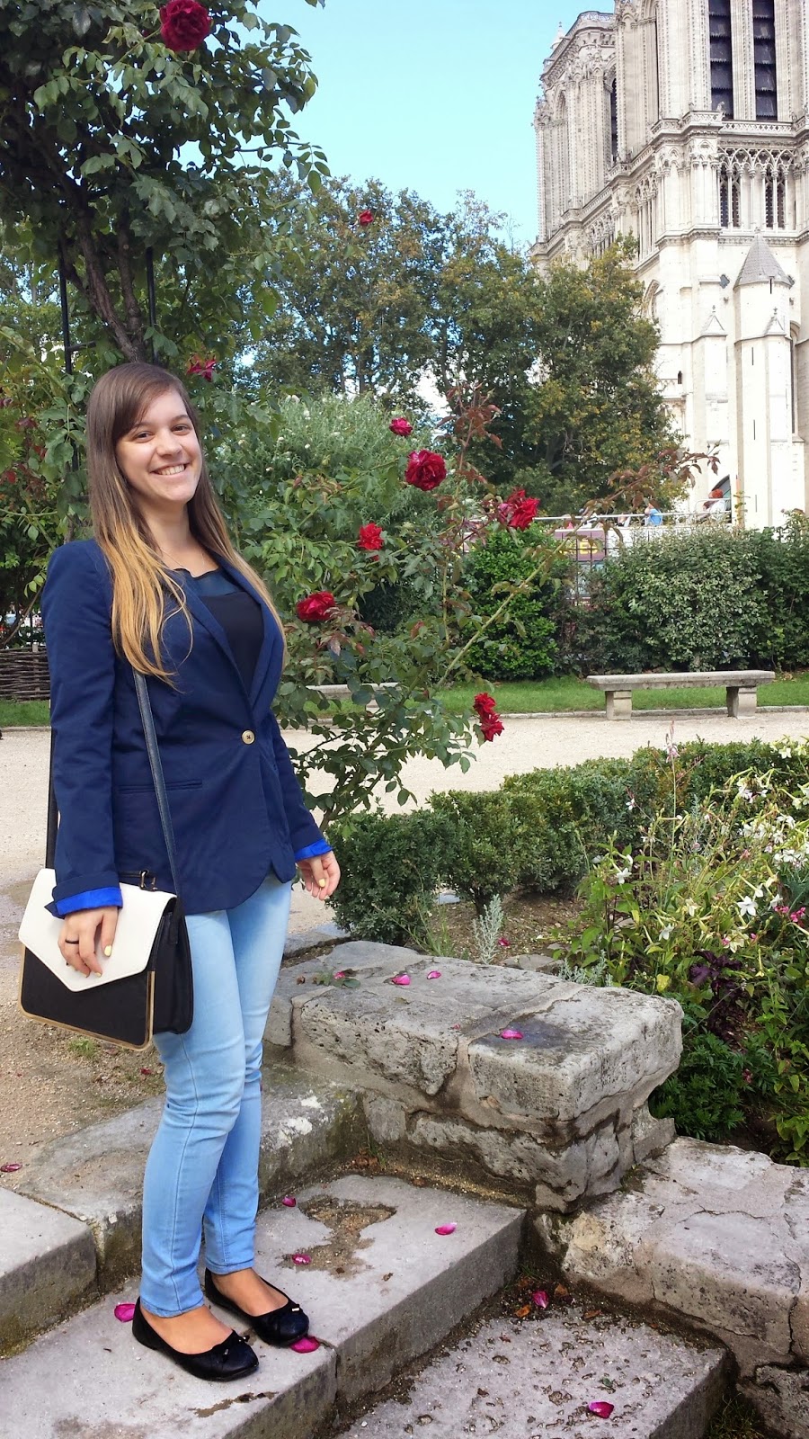 Clothes & Dreams: OOTD: Three days in Paris: Day 1 full outfit with blazer