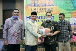 Al Yasin Ali Apresiasi KAHMI Malut Launching Buku Menggugat Negara Maritim