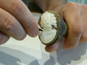 example of cameo caving