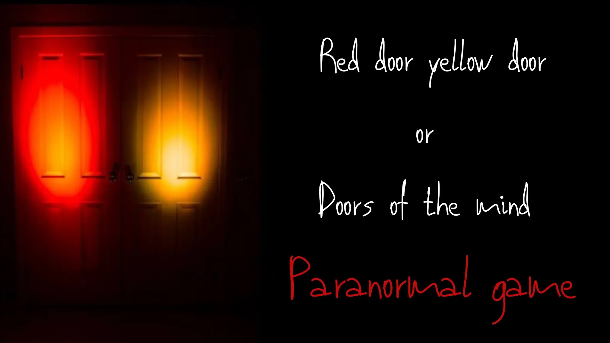 images What Is The Red Door Yellow Door Game Real red door yellow door scary mind door game