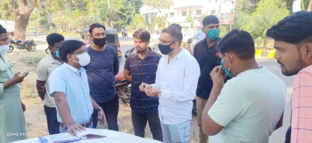 Harshit Singh Thakur, Youth Icon, discussed the action being taken on auto drivers and got relief from the RTO and the Collector.