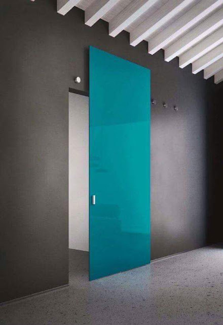 Contoh Desain Pintu Geser Rumah Minimalis Modern 