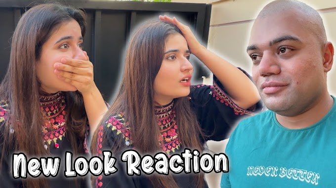 My Wife Reacting To My New Look 🤣 | Clean Shave Aur Tind Dekh Kar Behosh Hone Wali Thi 😭