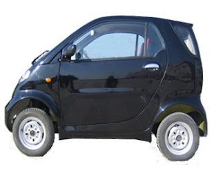 bavia black modal electric car