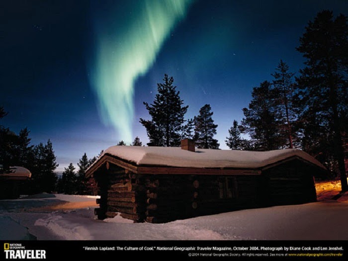 Because of its geographic location, it’s also possible to see the Northern Lights from Lapland.