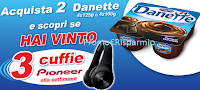 Logo Concorso Danette e vinci le cuffie Pioneer