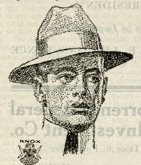 Detail, Welpton's menswear ad, The Bitterroot Valley Illustrated, May 1910