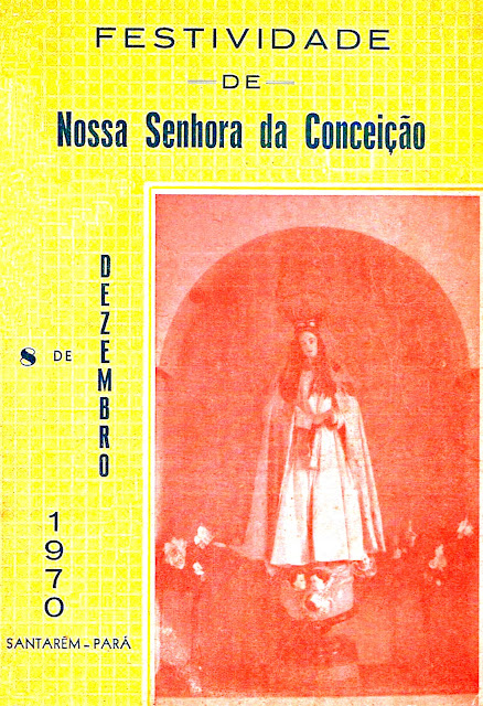 PROGRAMA DA FESTA DE NOSSA SENHORA DA CONCEIÇÃO DE 1970
