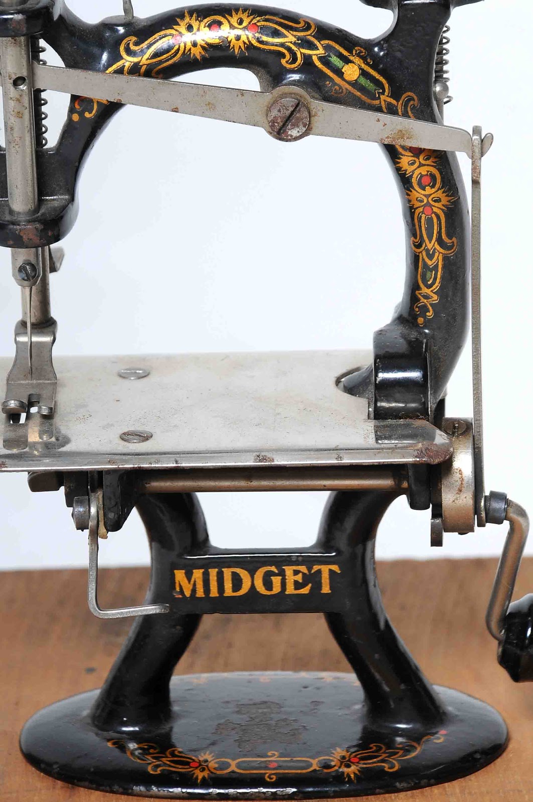 Old Vintage Gallery Midget Sewing Machine Circa 1900