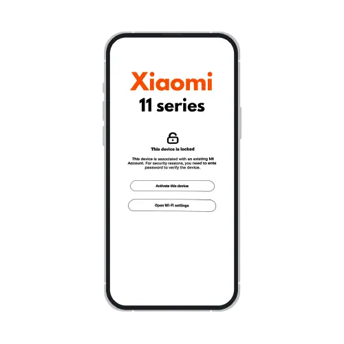 Remove MI Account Xiaomi 11 series