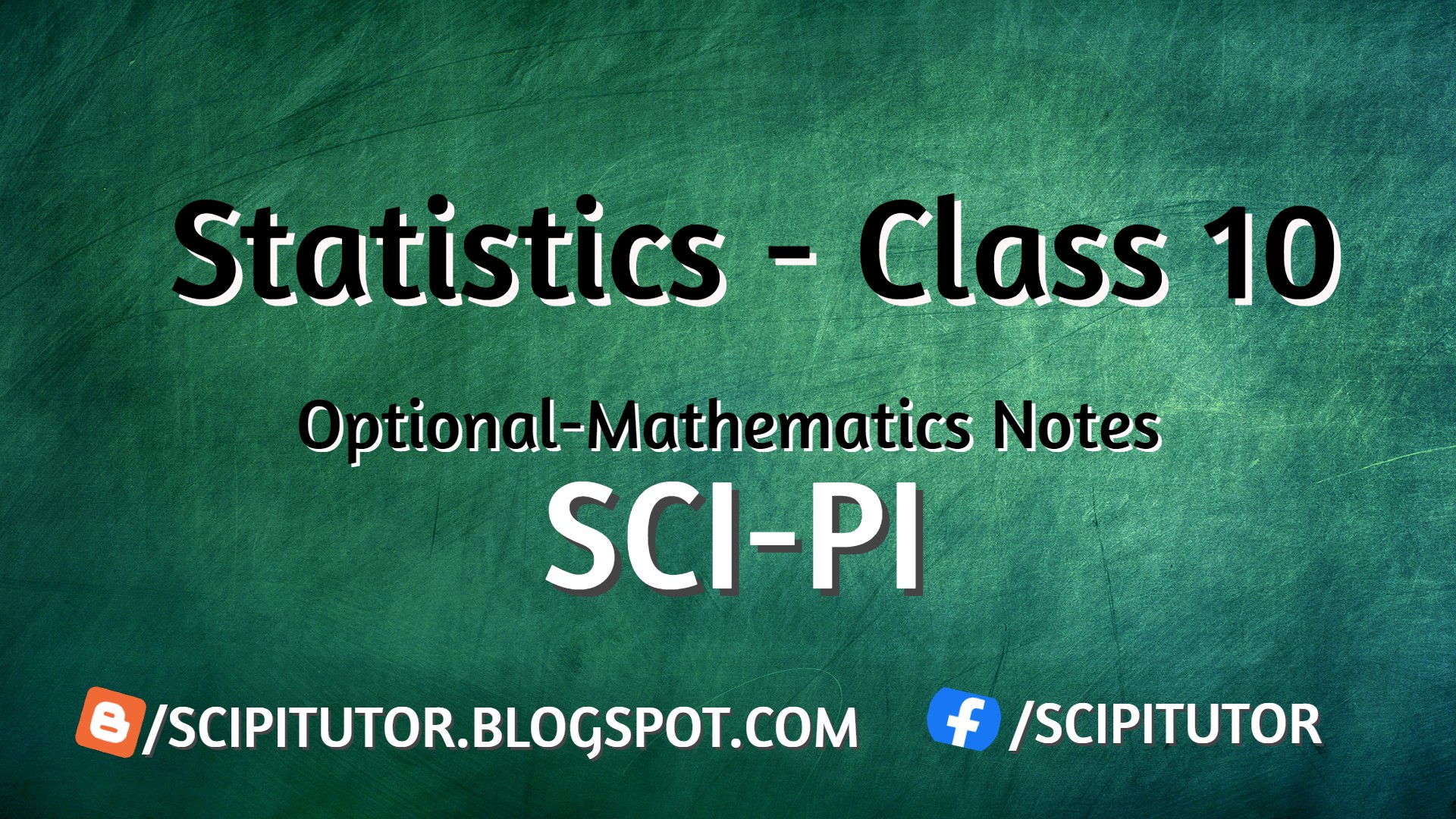 Statistics Class 10 Optional Mathematics Notes