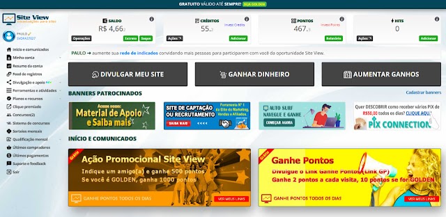 Site View – A Oportunidade de Negócio mais Espetacular da Internet