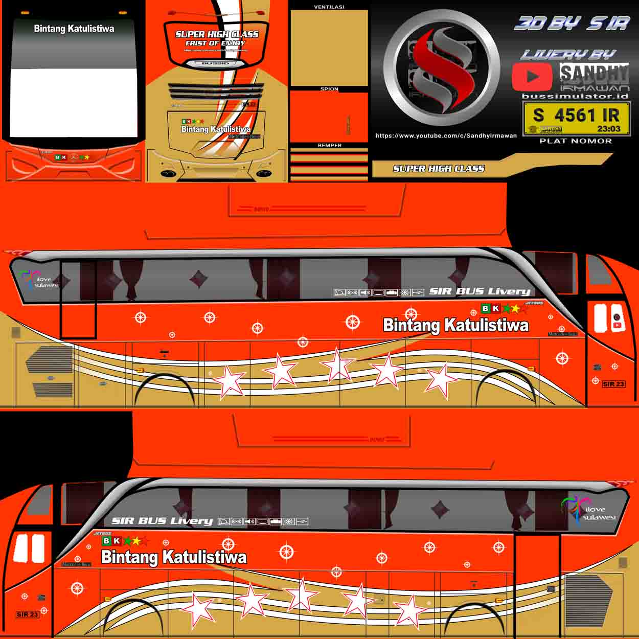 mod bussid bintang katulistiwa