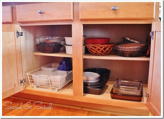 Organizing Kitchen Cabinets