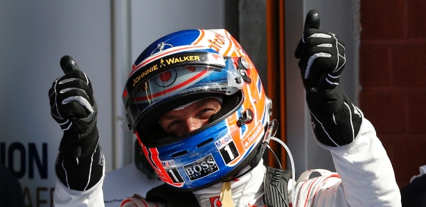 Button conquista a pole para o GP da Bélgica; Felipe Massa larga em 14º 