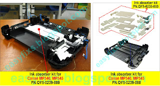 Ink absorber kit Canon MP540, MP545