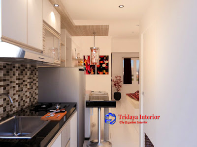 kitchen set-Type-Studio-Apartemen-Bandara-City