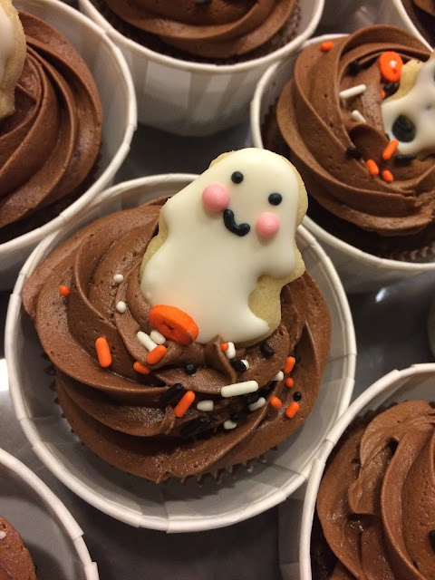 Mini Halloween - Cookie Cupcake Toppers - Sweet Jenny Belle