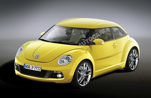 vw beetle new design New Volkswagen Beetle 2011