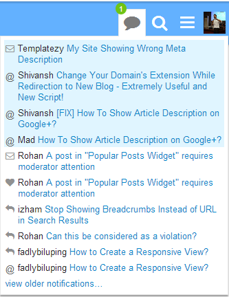 notification system