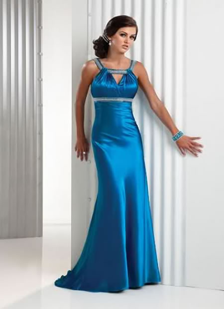 Dark Blue and Navy Blue Wedding Dress Designs
