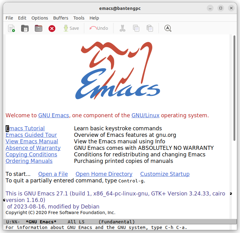 gambar buffer di emacs