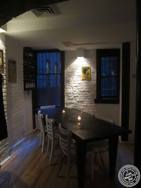 image of dining room of Abbottega, Italian Restaurant in NYC, New York