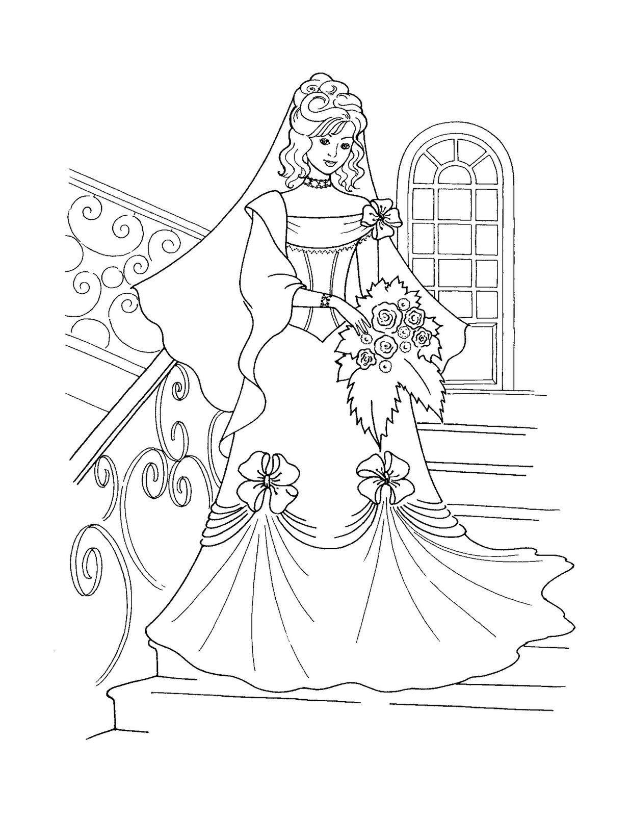 princess coloring pages