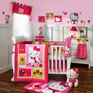 Desain Cantik Kamar Anak Perempuan Nuansa Hello Kitty