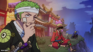 ワンピース アニメ 1082話 ロロノア・ゾロ Roronoa Zoro ONE PIECE Episode 1082