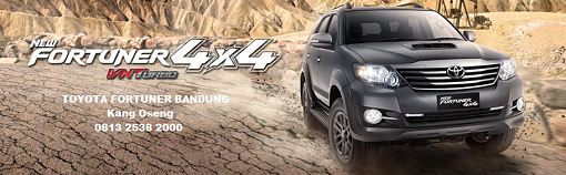 Harga,Promo,Diskon,Kredit Toyota Fortuner Bandung, Auto 2000 Bandung, Sales Toyota Bandung.