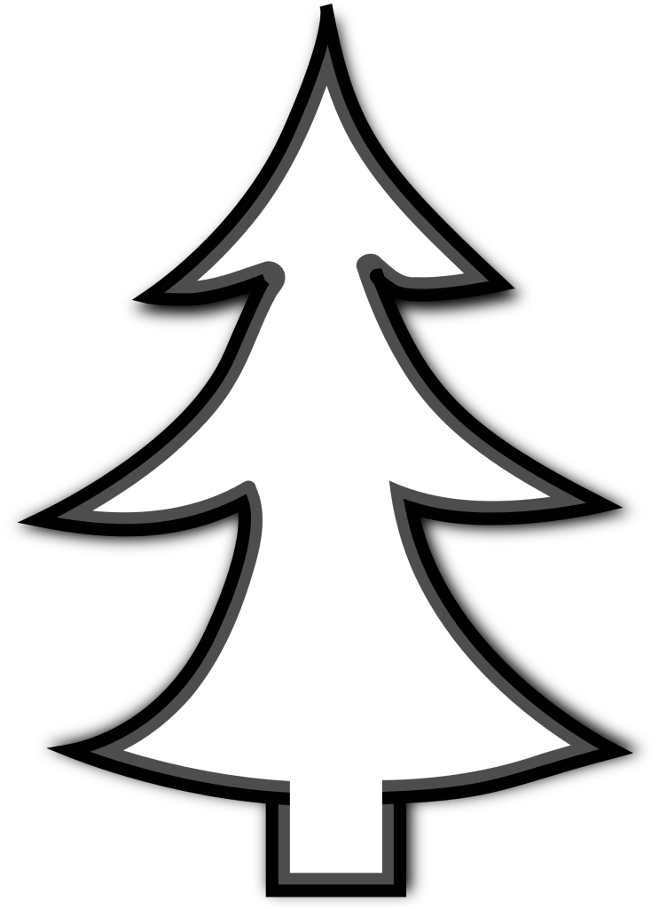 Early play templates: Over 8 Free Christmas tree templates