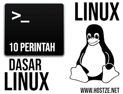 10 Perintah Dasar Linux Yang Wajib Kalian Ketahui Lengkap Dengan Penjelasan, Fungsi, Syntax dan Kesimpulan - hostze.net