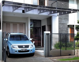 model rumah minimalis ada garasi mobil