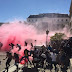 SA police fire stun grenades at protesting students 