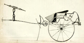 Changeable curricle or curricle gig  from A Treatise on carriages by W Felton (1796)