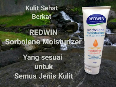 Kulit sehat berkat Redwin Sorbolene Moisturizer yang sesuai untuk semua jenis kulit