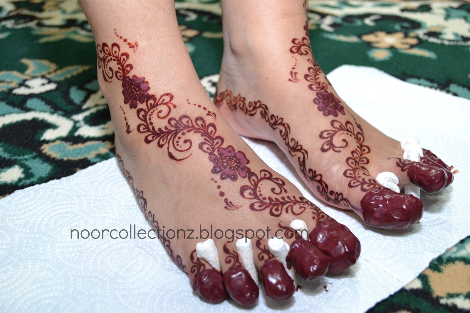 Henna Kaki Simple  makedes.com