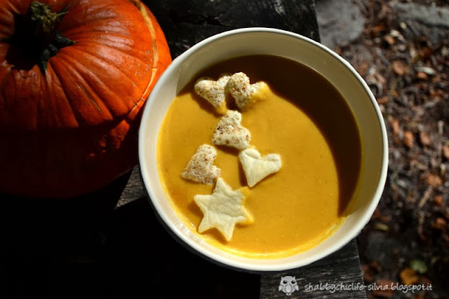 Zuppa di zucca al pic nic d'autunno di Passione Shabby