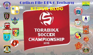 Update Option File PES 6 Torabika Soccer Championship 2016