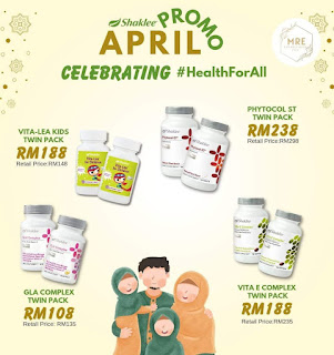 Promo Shaklee April 2023