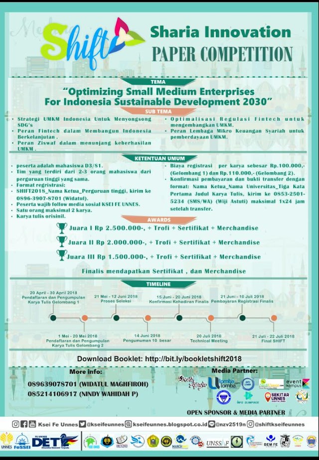 Lomba Menulis Paper 2018 di UNNES