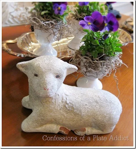 CONFESSIONS OF A PLATE ADDICT Vintage French Spring Vignette