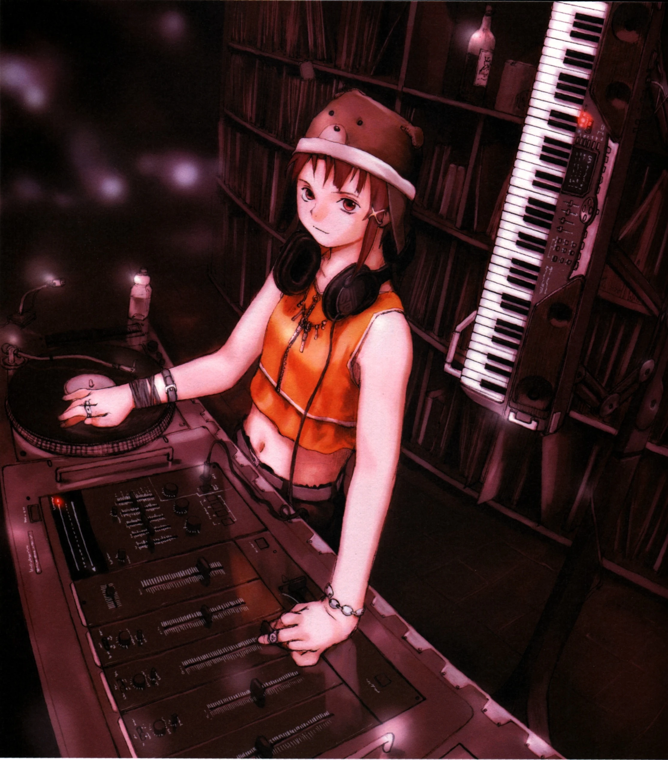 Exclusive Serial Experiments Lain Background